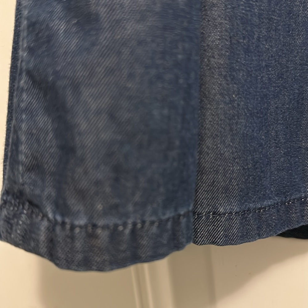 GAP paper bag waisted denim Skirt - Picture 3 of 5